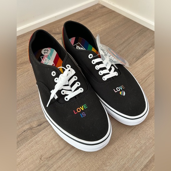 Vans Other - Vans Love is Love New Never Worn Men’s Size 13 Sneakers